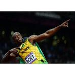 Cakapuzzle Usain Bolt Jamaika Sprint Sporları 2012 Londra 120 Parça Ahşap Puzzle
