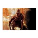 Cakapuzzle Vin Diesel Riddick 2013 Film Afişi 120 Parça Ahşap Puzzle