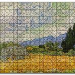 Cakapuzzle Vincent Van Gogh Selvili Buğday Tarlası Mdf 1000 Parça Puzzle
