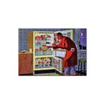Cakapuzzle Vintage Buzdolabı ve Ropdöşambırlı Adam 255 Parça Puzzle