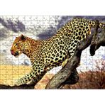 Cakapuzzle Yaban Hayat Leopar Hayvan Görseli 120 Parça Ahşap Puzzle