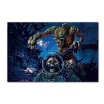 Cakapuzzle Yaratıkların Savaşı İllüstrasyon 120 Parça Ahşap Puzzle