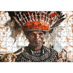 Cakapuzzle Yerel Kostümlü Yerli Adam 120 Parça Ahşap Puzzle