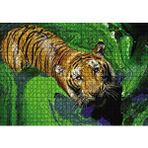 Cakapuzzle Yosunlu Suda Kaplan 120 Parça Ahşap Puzzle