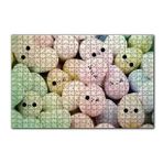 Cakapuzzle Yüz İfadeli Yumurtalar 120 Parça Ahşap Puzzle