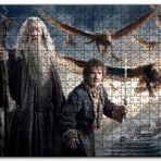 Cakapuzzle Yüzüklerin Efendisi Hobbit ve Gandalf Görseli Mdf 120 Parça Puzzle