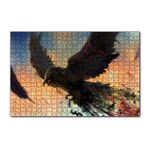 Cakapuzzle Zincirlerinden Kurtulan Karga 120 Parça Ahşap Puzzle