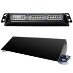 Çakar lamba 13 fonksiyonlu 18 led 12v kırmızı-mavi-beyaz / LAPA53
