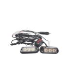 Cakar Lamba 3X2 İcin Led 12W 12-24V Amber-Amber / Lapa197