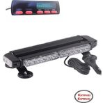 Cakar Lamba Cift Tarafli 30 Led Kirmizi-Kirmizi 12-24V / Lapa523