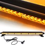 Çakar lamba çift taraflı 78 led sarı-sarı 12-24v/ LAPA528