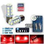 Çakar Ledli Stop Ampulü Fren Lambası 18 Led Kırmızı Çift Duy