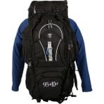 Cakard 95+10 Lt Outdoor Büyük Boy Sırt Çantası - Siyah