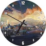 Cakasaat 5000219484 Disco Elysium Sanat Eseri Aleksander Rostov Oyun Sanat Görseli Duvar Saati