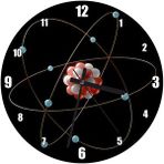 Cakasaat Atomic Model Duvar Saati