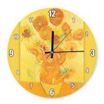 Cakasaat Aycicekleri Van Gogh Duvar Saat