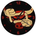 Cakasaat Chicago Bulls Analog Duvar Saati