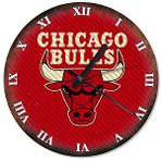Cakasaat Chicago Bulls Şekilli Duvar Saati