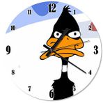 Cakasaat Daffy Duck Özel Tasarım Duvar Saati