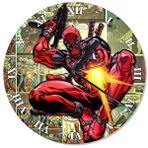 Cakasaat Deadpool Dekoratif Duvar Saati