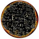 Cakasaat E=mc2 Albert Einstein Şekilli Duvar Saati