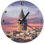 Cakasaat Galata Kulesi Şekilli Duvar Saati
