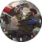 Cakasaat Hulk Ve Thor Gladyatör Savaşı Duvar Saati