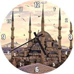 Cakasaat İstanbul Sultan Ahmet Camii Görseli Duvar Saati