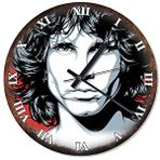 Cakasaat Jim Morrison Desenli Duvar Saati