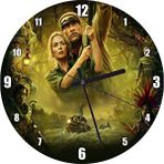 Cakasaat Jumanji Emily Blunt Dwayne Johnson Duvar Saati