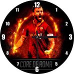 Cakasaat Roma Ateşi Daniele De Rossi Duvar Saati