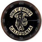 Cakasaat Sons Of Anarchy California Dekoratif Duvar Saati