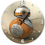 Cakasaat Star Wars Art Bb 8 With Treads Akarlı Duvar Saati
