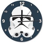 Cakasaat Star Wars Klon Asker Ahşap Duvar Saati