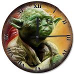 Cakasaat Star Wars Usta Yoda Portrait Desenli Duvar Saati