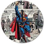 Cakasaat Superman Ahşap Duvar Saati