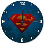 Cakasaat Superman Logo Ahşap Duvar Saati