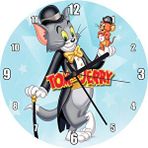 Cakasaat Tom ve Jerry Görsel Afişi Duvar Saati