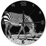Cakasaat Zebra Ahşap Duvar Saati