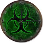 Cakasepetim Biohazard Wallpapers Analog Duvar Saati - 50 x 50 cm
