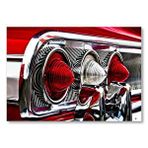 Cakatablo 1964 Chevrolet Impala Arka Stop Detay Mdf Ahşap Tablo