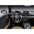 Cakatablo 2019 Audi A4 Kokpit 1000 Parça Puzzle Yapboz MDF Ahşap