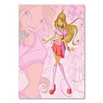 Cakatablo 3 Sezon Winx Club Florası Görseli Ahşap Mdf Tablo