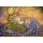 Cakatablo Ağaç Kız ve Ejderha Mistik Tablo 1000 Parça Puzzle Yapboz MDF Ahşap