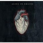 Cakatablo Ahşap Tablo Alice in Chains Kalp Karanlık Arkaplan