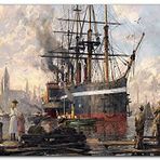 Cakatablo Ahşap Tablo Anno 1800 Görseli