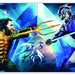 Cakatablo Ahşap Tablo Aquaman VS King Orm Karşılaşması