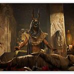 Cakatablo Ahşap Tablo Assassins Creed Origins Mısır Mumya