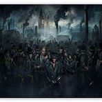 Cakatablo Ahşap Tablo Assassins Creed Syndicate Karakterler Londra ve Kara Dumanlar