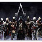 Cakatablo Ahşap Tablo Assassins Creed Tüm Suikastçiler